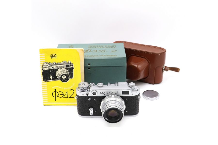 Малоформатный Фэд 2 + Индустар-26м в упаковке