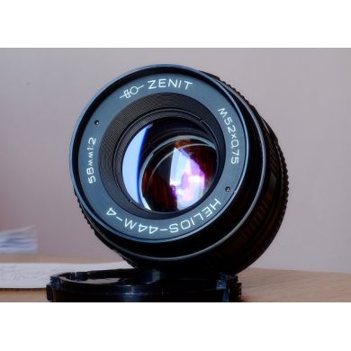 Советский мануальный объектив Гелиос 44М-4 f2/58mm