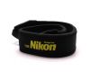 Нашейный ремень для фотоаппаратов Nikon (черный)