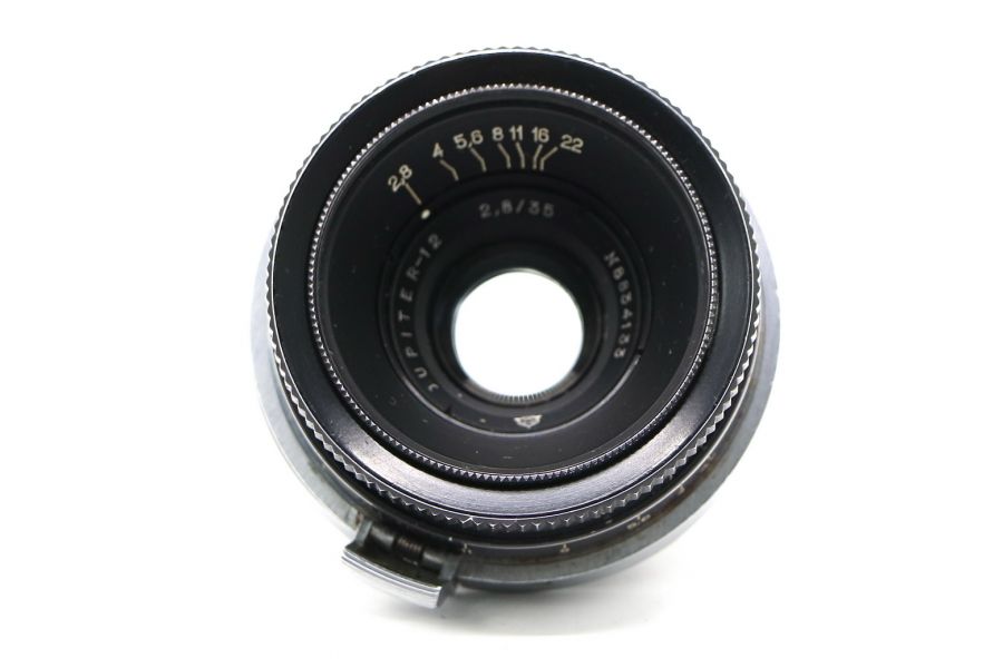 Объектив Юпитер-12 2.8/35 Contax RF / Киев (СССР, 1988)