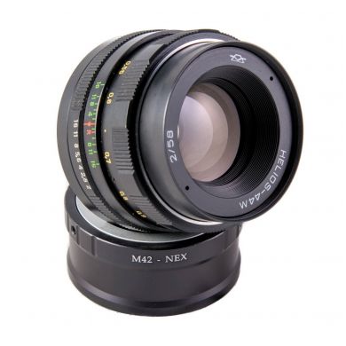 Гелиос-44М f2/58mm для Sony E (СССР, 1983г.)