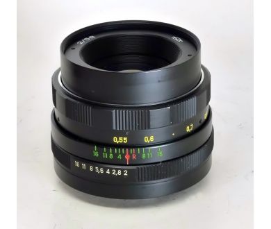 Гелиос 44М 2/58 КМЗ для Nikon (СССР, 1984)