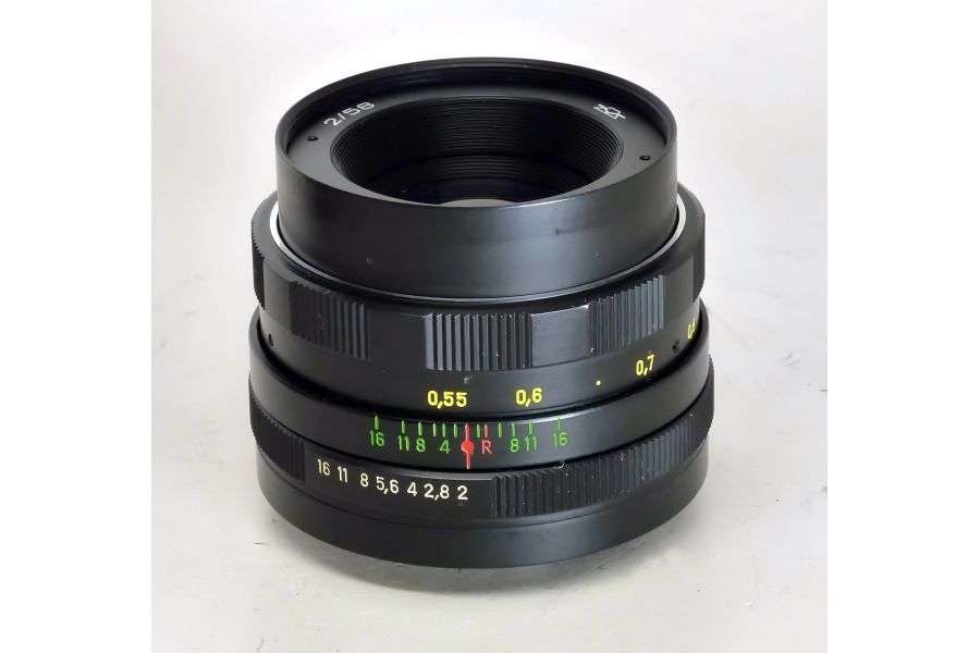 Гелиос 44М 2/58 КМЗ для Nikon (СССР, 1984)