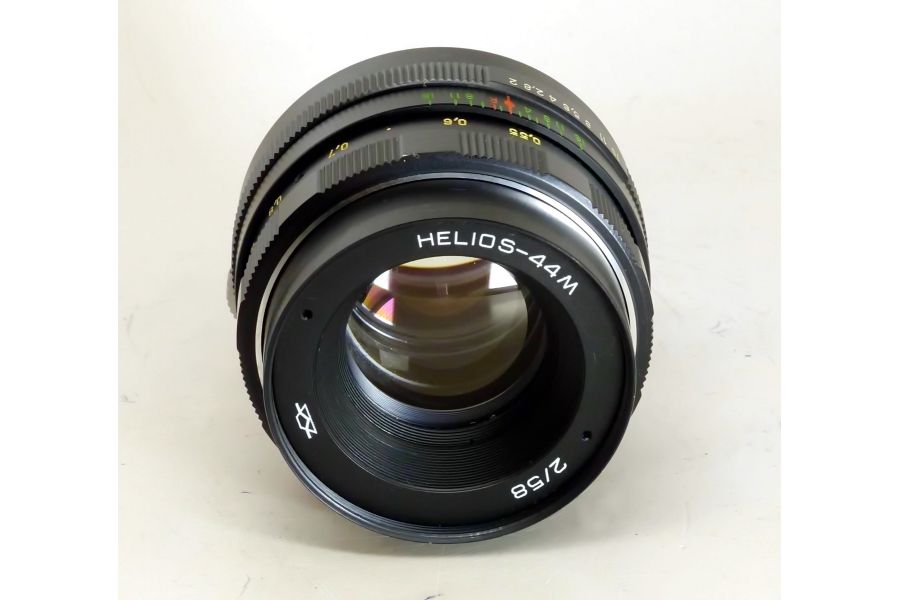 Гелиос 44М 2/58 КМЗ для Nikon (СССР, 1984)