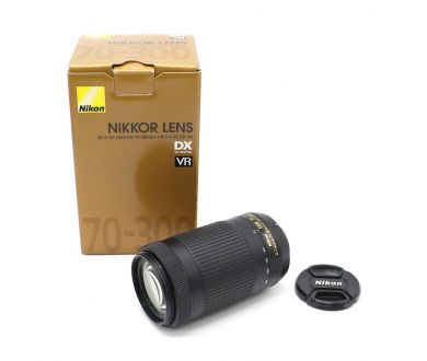 Nikon 70-300mm f/4.5-6.3G ED AF-P DX VR в упаковке