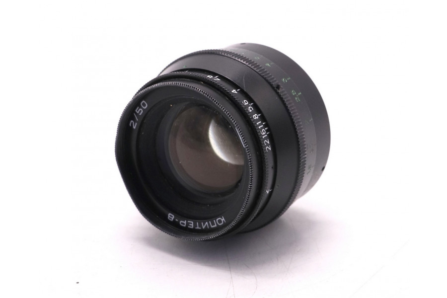 Мануальный объектив Юпитер-8 2/50 черный (КМЗ)