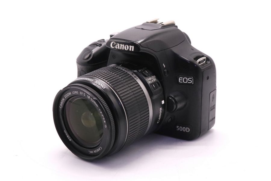 Фотокамера Canon EOS 500D kit (пробег 26395 кадров)