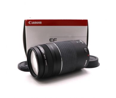 Объектив Canon EF 75-300mm f/4-5.6 III в упаковке