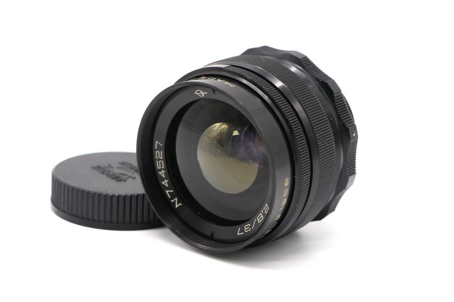 Объектив Мир-1 2.8/37 black GPB М42 (СССР, 1971)