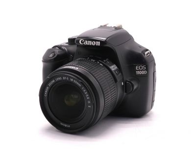 Фотокамера Canon EOS 1100D kit (пробег 5885 кадров)