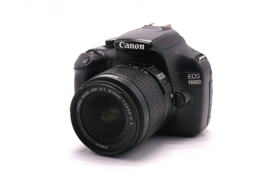 Фотокамера Canon EOS 1100D kit (пробег 5885 кадров)