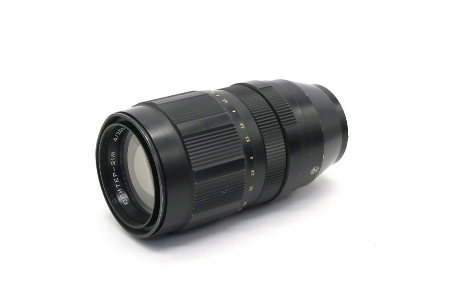 Длиннофокусный объектив Юпитер-21М 4/200 (КМЗ, 1978)