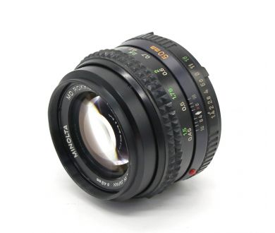 Мануальный объектив Minolta MD Rokkor 50mm f/1.4
