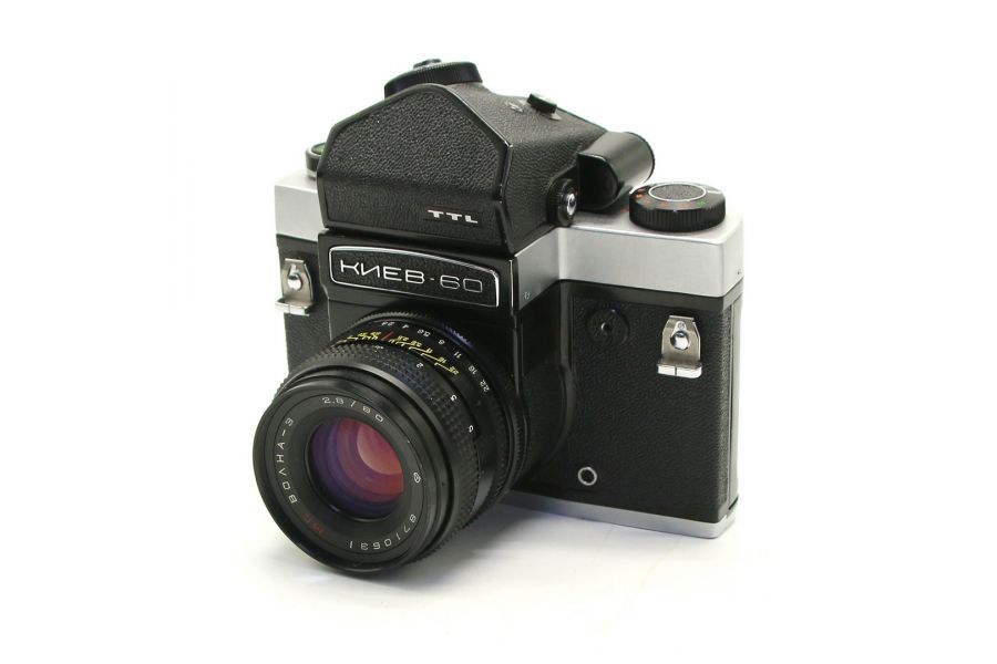 Среднеформатный фотоаппарат Киев 60 + Волна-3