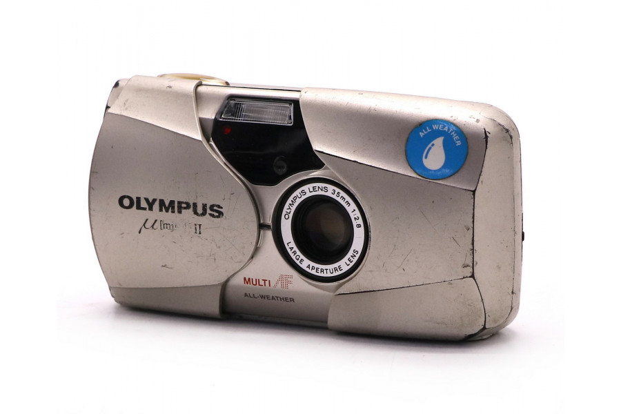 Компактная плёночная камера Olympus mju II