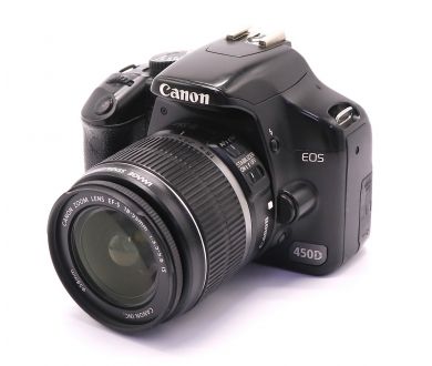Canon EOS 450D kit (пробег 31120 кадров)