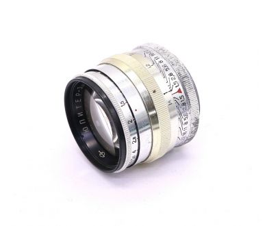 Винтажный объектив Юпитер-3 1,5/50 silver (СССР)