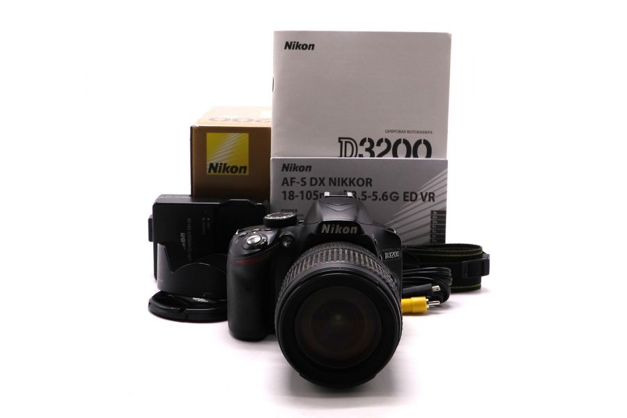 Nikon D3200 kit в упаковке (пробег 38700 кадров)