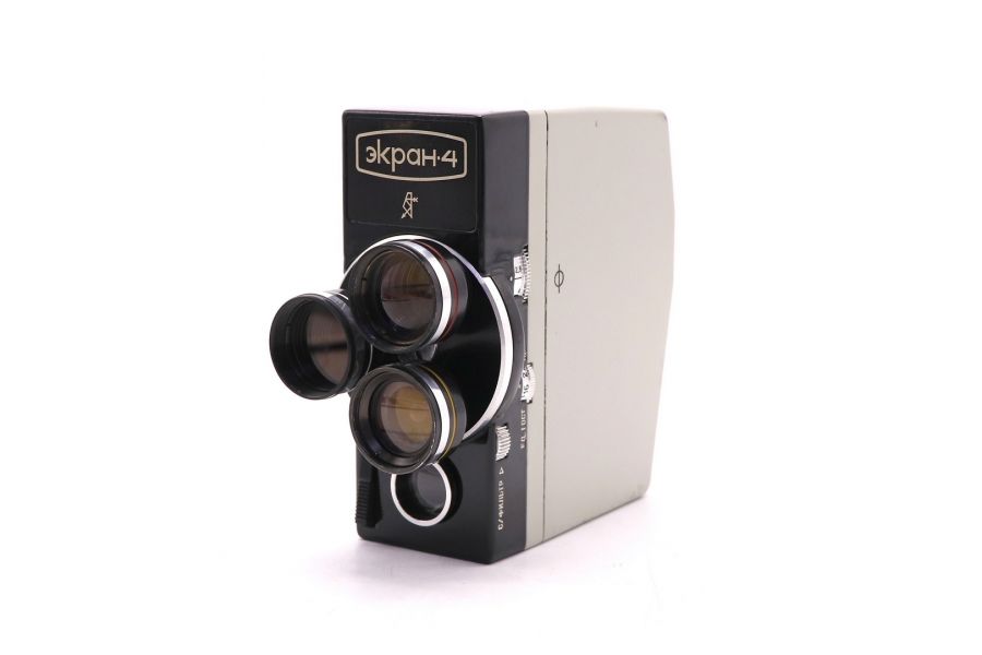 Малогабаритная узкоплёночная Кинокамера Экран 4