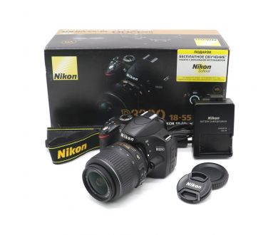 Nikon D3200 kit в упаковке (пробег 5 кадров)