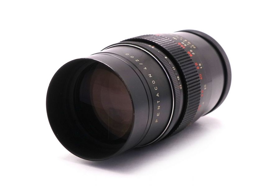 Мануальный объектив Pentacon 4/200 Made in GDR