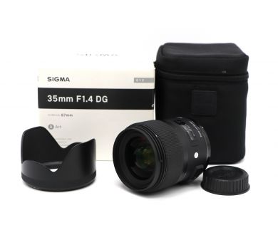 Sigma AF 35mm f/1.4 DG HSM Art Nikon F в упаковке
