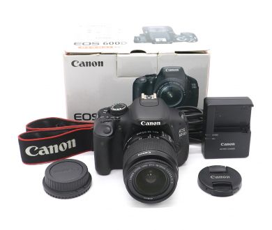 Canon EOS 600D kit в упаковке (пробег 8010 кадров)