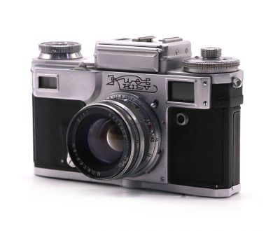 Советский фотоаппарат Киев 4 + Юпитер-8М (1969)