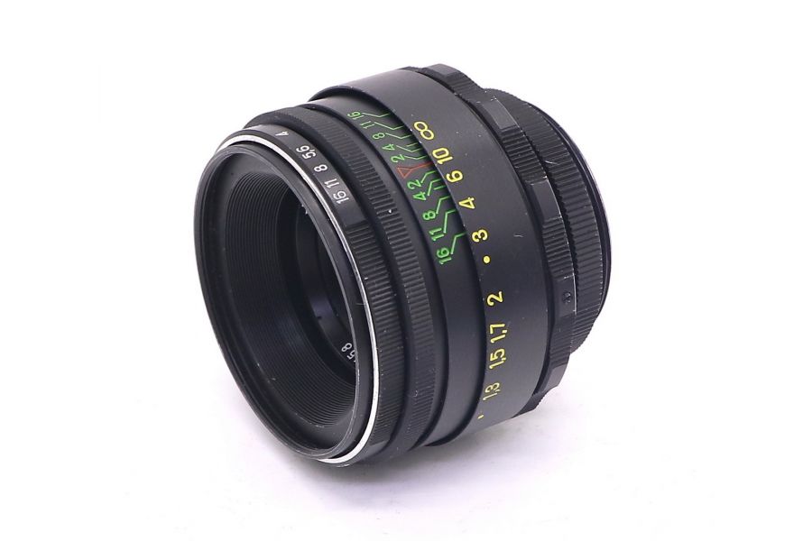 Советский объектив Гелиос-44-2 2/58 (СССР, 1987)