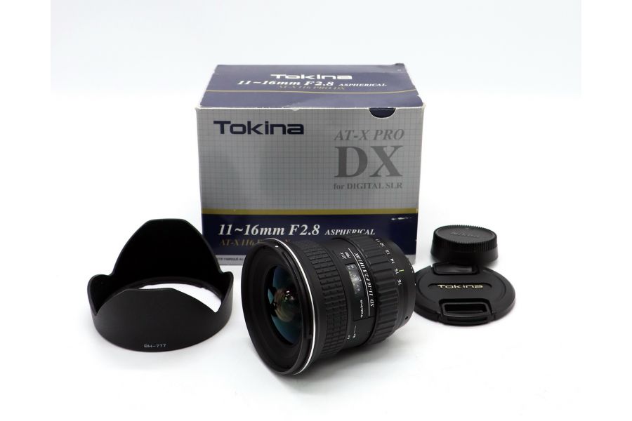 Tokina AT-X 11-16mm f/2.8 Pro DX Nikon F в упаковке