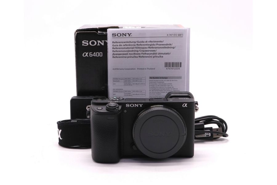 Sony A6400 (ILCE-6400) body (пробег 14785 кадров)