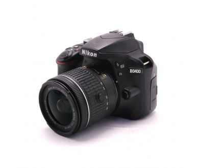 Фотоаппарат Nikon D3400 kit (пробег 6085 кадров)