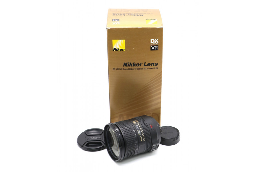 Nikon 18-200mm f/3.5-5.6G ED AF-S VR DX Nikkor в упаковке