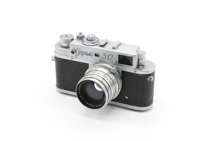 Фотоаппарат Зоркий 3С + Юпитер-8 П (КМЗ, 1956)