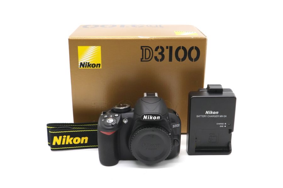 Nikon D3100 body в упаковке (пробег 505 кадров)