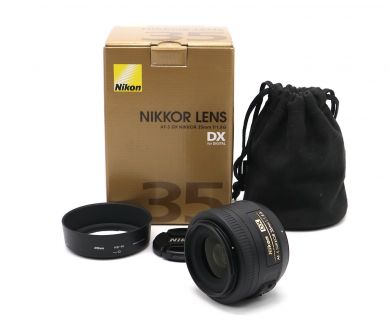 Объектив Nikon 35mm f/1.8G AF-S DX Nikkor