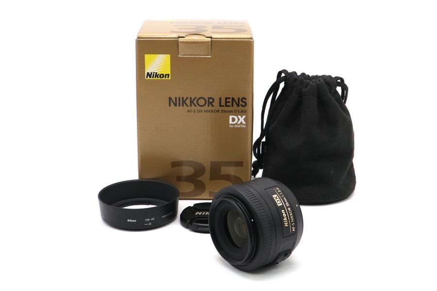 Объектив Nikon 35mm f/1.8G AF-S DX Nikkor