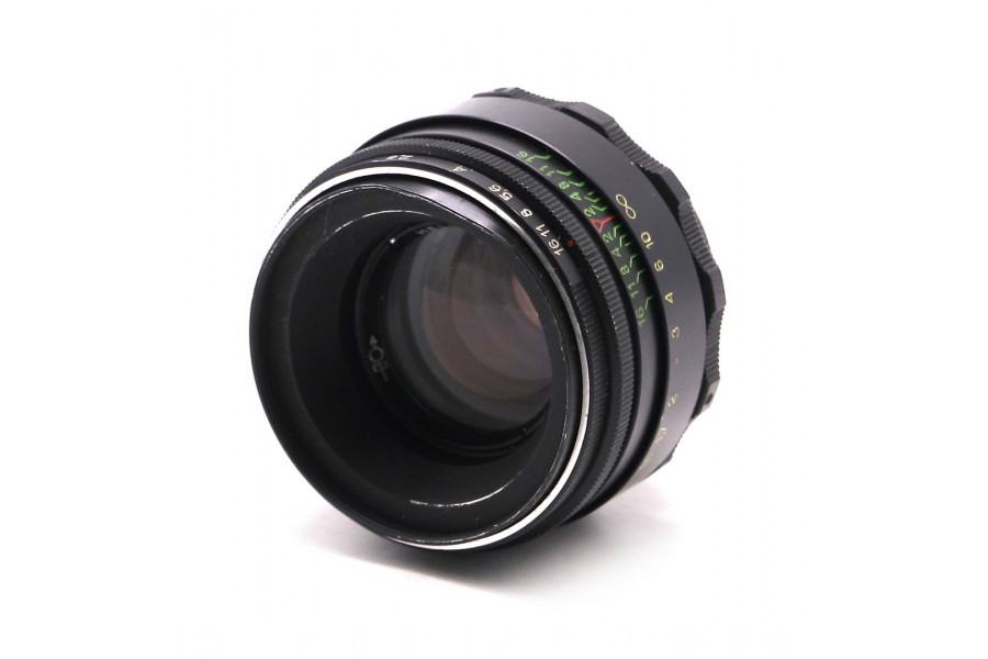 Мануальный объектив Гелиос-44-2 2/58 (СССР, 1980)