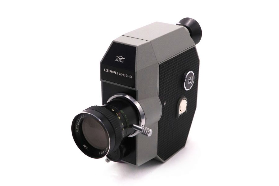 Кинокамера советская Кварц 2х8С-3 (КМЗ, 1977)