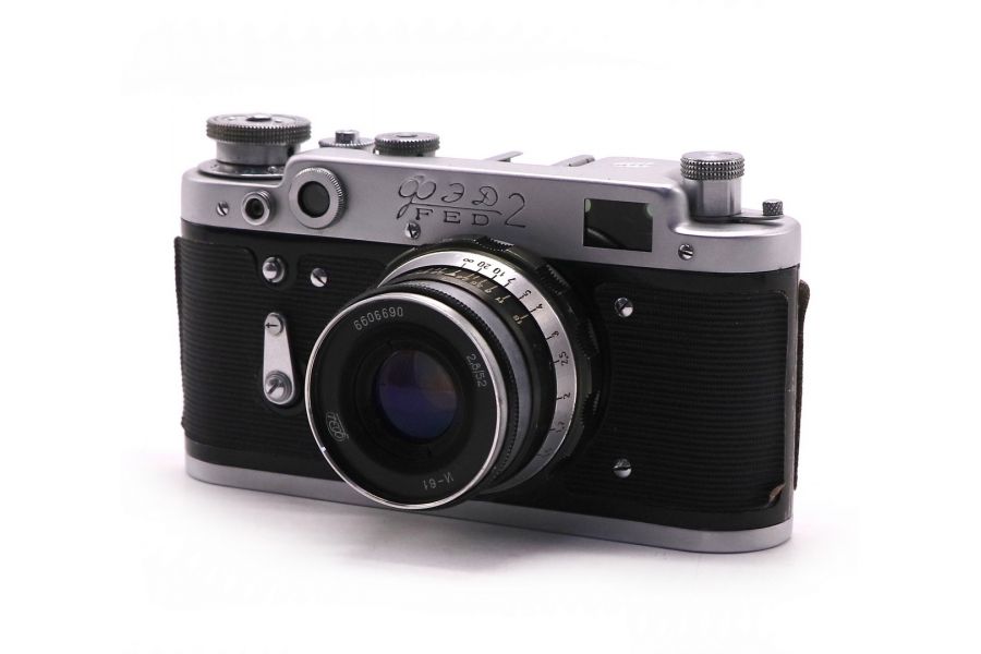 Фотоаппарат Фэд 2 + Индустар-61 (СССР, 1967)