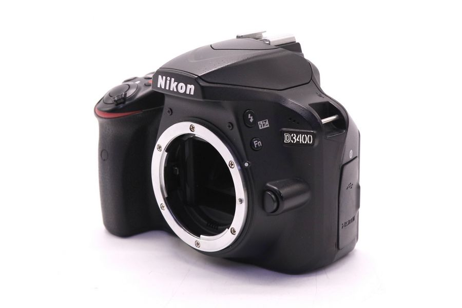 Камера Nikon D3400 body (пробег 34410 кадров)