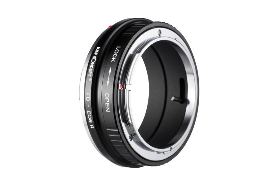 Переходник Canon FD - Canon EOS R K&F Concept с ручной фокусировкой