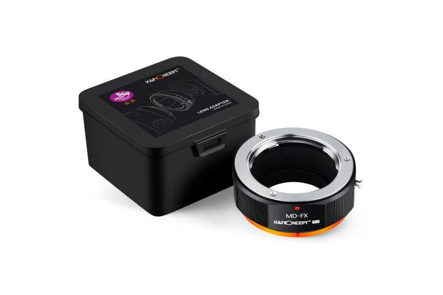 Переходник Minolta MD - Fujifilm FX K&F Concept PRO