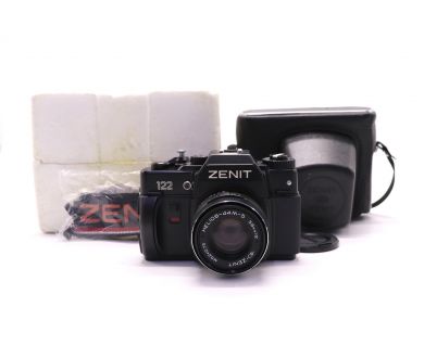 Зенит 122 kit зеркальный фотоаппарат в упаковке