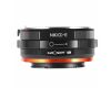 Переходник Nikon G - Sony E / Sony Nex PRO K&F Concept с ручной фокусировкой