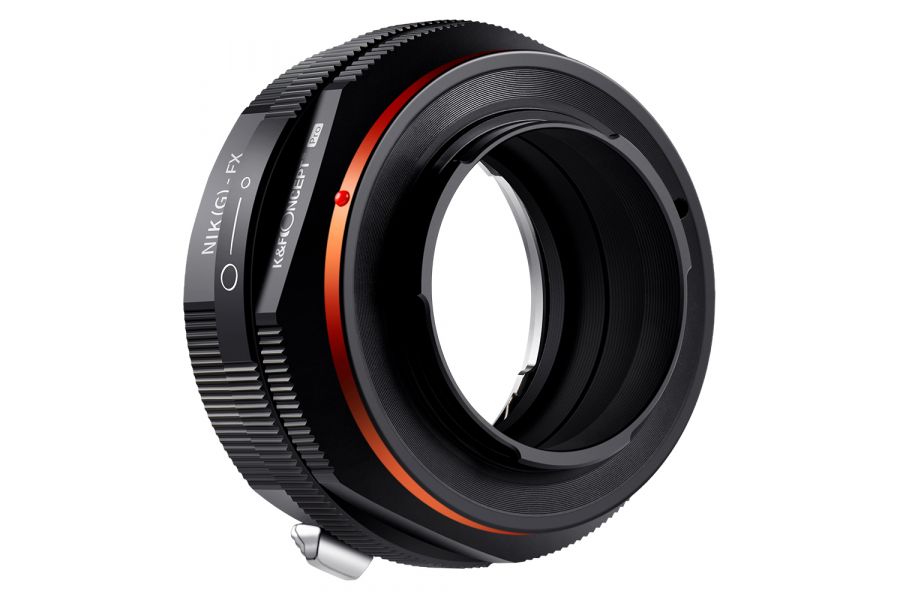 Переходник Nikon G - Fujifilm FX PRO K&F Concept с ручной фокусировкой