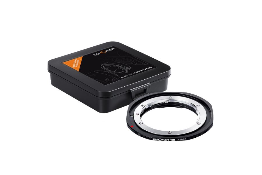 Переходник Nikon F - Canon EOS PRO K&F Concept Новый