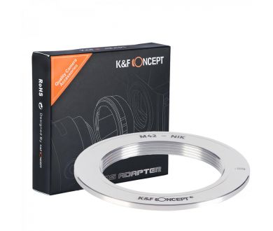 Переходник M42 - Nikon F K&F Concept новый