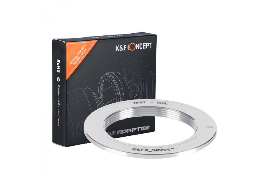 Переходник M42 - Nikon F K&F Concept новый