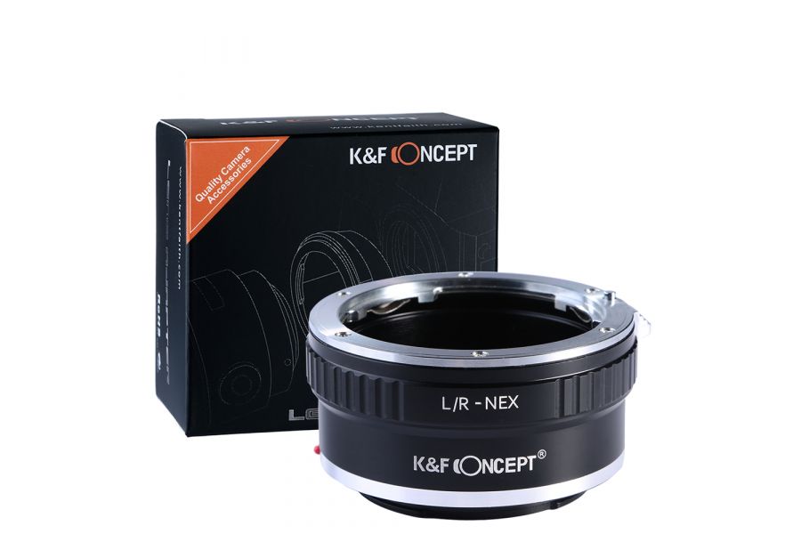 Переходник Leica-R - Sony E / Sony Nex K&F Concept с ручной фокусировкой